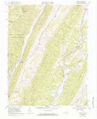 Mustoe 1969 topographic map thumbnail