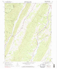 Mustoe 1969 topographic map thumbnail