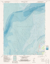 Nandua Creek 1968 topographic map thumbnail