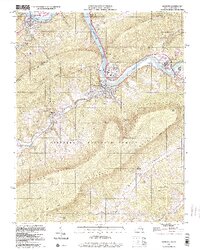Narrows 1998 topographic map thumbnail