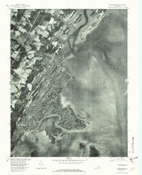 Nassawadox 1977 topographic map thumbnail