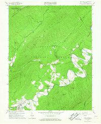 New Castle 1966 topographic map thumbnail