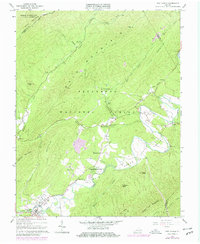 New Castle 1966 topographic map thumbnail