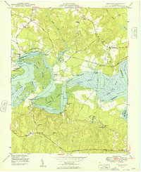 New Kent 1949 topographic map thumbnail