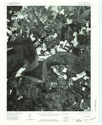 New Kent 1973 topographic map thumbnail
