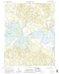 New Kent 1965 topographic map thumbnail