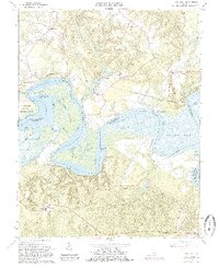 New Kent 1965 topographic map thumbnail