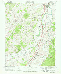 New Market 1967 topographic map thumbnail