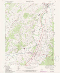 New Market 1967 topographic map thumbnail