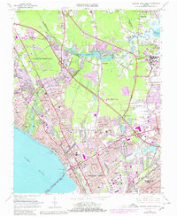 Newport News North 1965 topographic map thumbnail
