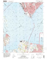 Newport News South 1994 topographic map thumbnail