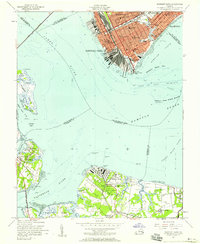 Newport News topographic map thumbnail