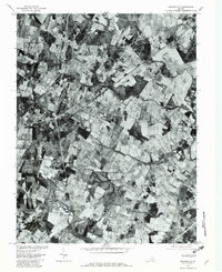 Nokesville 1977 topographic map thumbnail