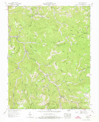 Nora 1958 topographic map thumbnail