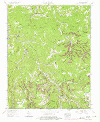 Nora 1958 topographic map preview