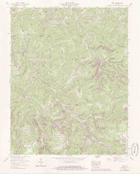 Nora 1958 topographic map preview