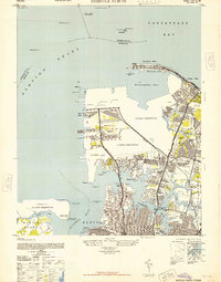 Norfolk North 1948 topographic map thumbnail