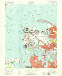 Norfolk North 1955 topographic map thumbnail