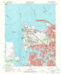 Norfolk North 1965 topographic map thumbnail