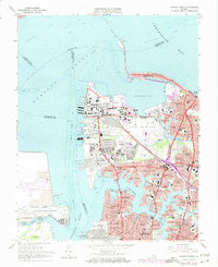 Norfolk North 1965 topographic map thumbnail