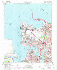 Norfolk North 1965 topographic map thumbnail