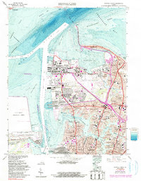 Norfolk North 1965 topographic map thumbnail
