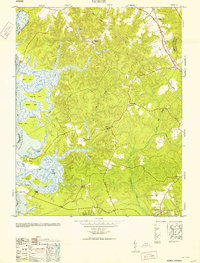 Norge 1953 topographic map preview
