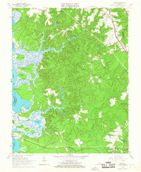 Norge 1965 topographic map preview