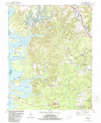 Norge 1984 topographic map preview
