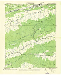 Nye Cove topographic map thumbnail