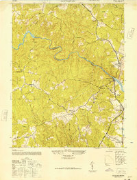 Occoquan 1948 topographic map thumbnail