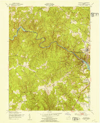 Occoquan 1951 topographic map thumbnail
