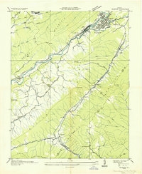 Olinger topographic map thumbnail