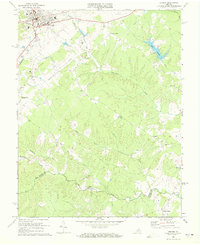 Orange 1970 topographic map thumbnail