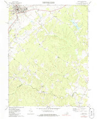 Orange 1970 topographic map thumbnail