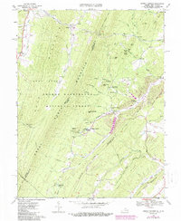 Orkney Springs 1967 topographic map preview