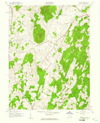 Orlean 1943 topographic map preview