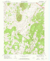 Orlean 1970 topographic map thumbnail