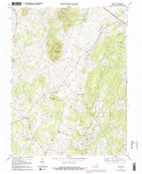 Orlean 1970 topographic map thumbnail