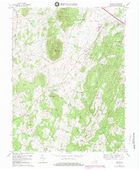 Orlean 1970 topographic map preview