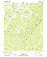 Palo Alto 1969 topographic map thumbnail
