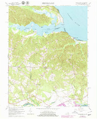 Passapatanzy 1966 topographic map thumbnail