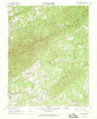 Patrick Springs 1967 topographic map thumbnail