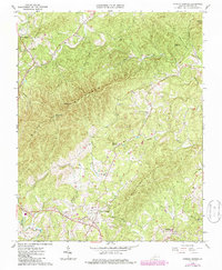 Patrick Springs 1967 topographic map thumbnail