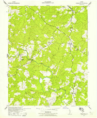 Pendleton 1942 topographic map thumbnail