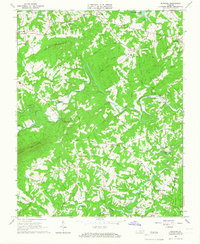 Penhook 1965 topographic map thumbnail