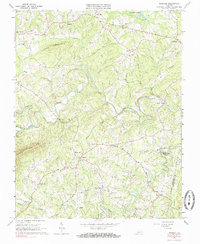 Penhook 1965 topographic map thumbnail