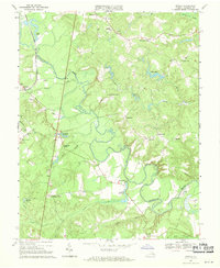 Penola 1969 topographic map preview