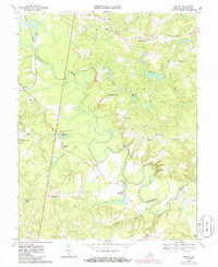 Penola 1969 topographic map thumbnail