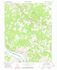 Perkinsville 1968 topographic map thumbnail